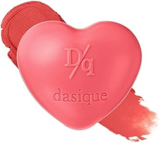Dasique Souffle Color Pot #19 Peach Gelato - Makeup Blush, Buildable Silky-Smooth Texture, Built-In Mini Brush, Multi-Use For Cheek and Lip