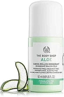 The Body Shop Aloe Caring Roll-On deodorant | Pick up our extra gentle aloe deodorant for a soothing, fresh feel. Perfect for those with sensitive skin.