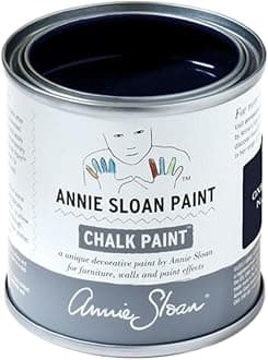 Annie Sloan Chalk Paint® (Oxford Navy, 120 ml/4.06 Fl Oz) a unique decorative paint for furniture, cabinets and home décor with no sanding or priming