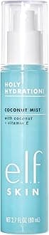 e.l.f. Hydrating Coconut Mist, Lightweight, Scented, Versatile, Refreshes, Soothes, Invigorates, Infused with Vitamin E, 2.7 Fl Oz