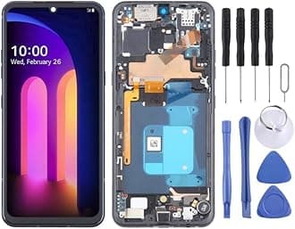 for LG V60 ThinQ US Version LCD Screen Digitizer Full Assembly with Frame