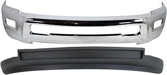 Suitable for Chrome Front Bumper Kit for 2010-2012 Dodge Ram 2500 & 2011-2013 Ram 3500 4WD - Perfect Fit and Durable Design