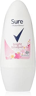 SureWomen Fragrance Collection Bright Roll-On Anti-Perspirant Deodorant 50 ml - Pack of 6