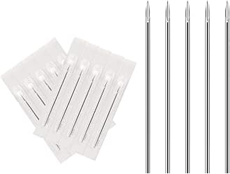 ATOMUS 10pcs Piercing Needles 16G Tattoo Accessory Disposable Sterile Body Piercing Needle For Navel Ear Nose Tattoo Supply (16G, 10pcs)