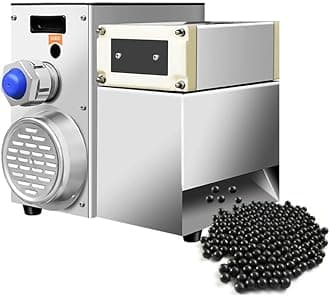 Commercial Popping Bo-ba Machine, Bo-ba Maker Machine, Popping Bo-ba Pearl Maker, Semi-Automatic Tapioca Pearl Making Machine, for Restaurants, Milk Tea Stores, Pharmaceutical Plant,5mm