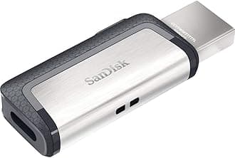 Ultra 128 GB Dual Type-C USB 3.1 Flash Drive, Silver