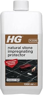 HG 506100106 Impregnating Protector Against Penetration of Grease & Dirt-Pre-Treatment for Natural Stone, White, 1L