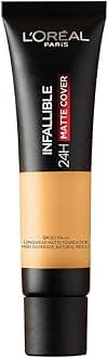 Loreal Paris Infallible 24H Matte Cover Liquid Foundation, 253 Caramel Sand, 35 ml