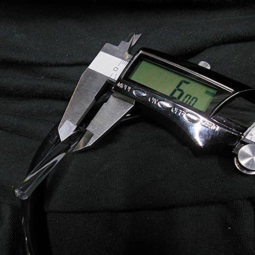 10' 6mm Fiber Optic Solid Core End Glow Cable Core Diameter 6.0mm Overall Diameter 8.8mm