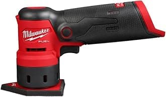 2531-20 12V Brushless Cordless Orbital Detail Sander (Tool Only) Red and Black