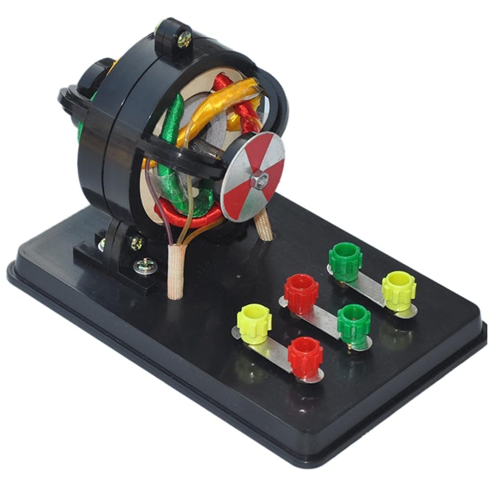 Decqerbe Three-Phase Induction Motor Model J2422 Physics Experiment Teaching Equipment,Physical Electrical Instruments