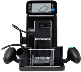 Origin Handheld CNC Router - CNC Level Precision Cutting - Portable - Inlays, Custom Joinery, Engraving, Lettering, Fine Woodworking, Depth Control + Router Bits, Tape and Systainer