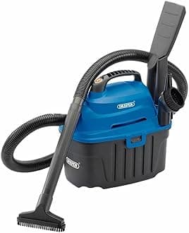 Draper 10L Wet and Dry Vacuum Cleaner | 1000W Floor Cleaner | 1.5M flexible hose | 12 Accessories | 06489