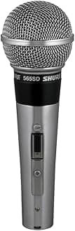 Shure 565SD-LC Microphone without Cable, Silent Magnetic Reed On/Off Switch with Lock-on Option