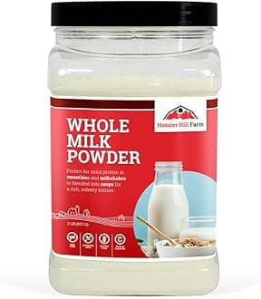 Hoosier Hill Farm Whole Milk Powder, 2LB (Pack of 1)