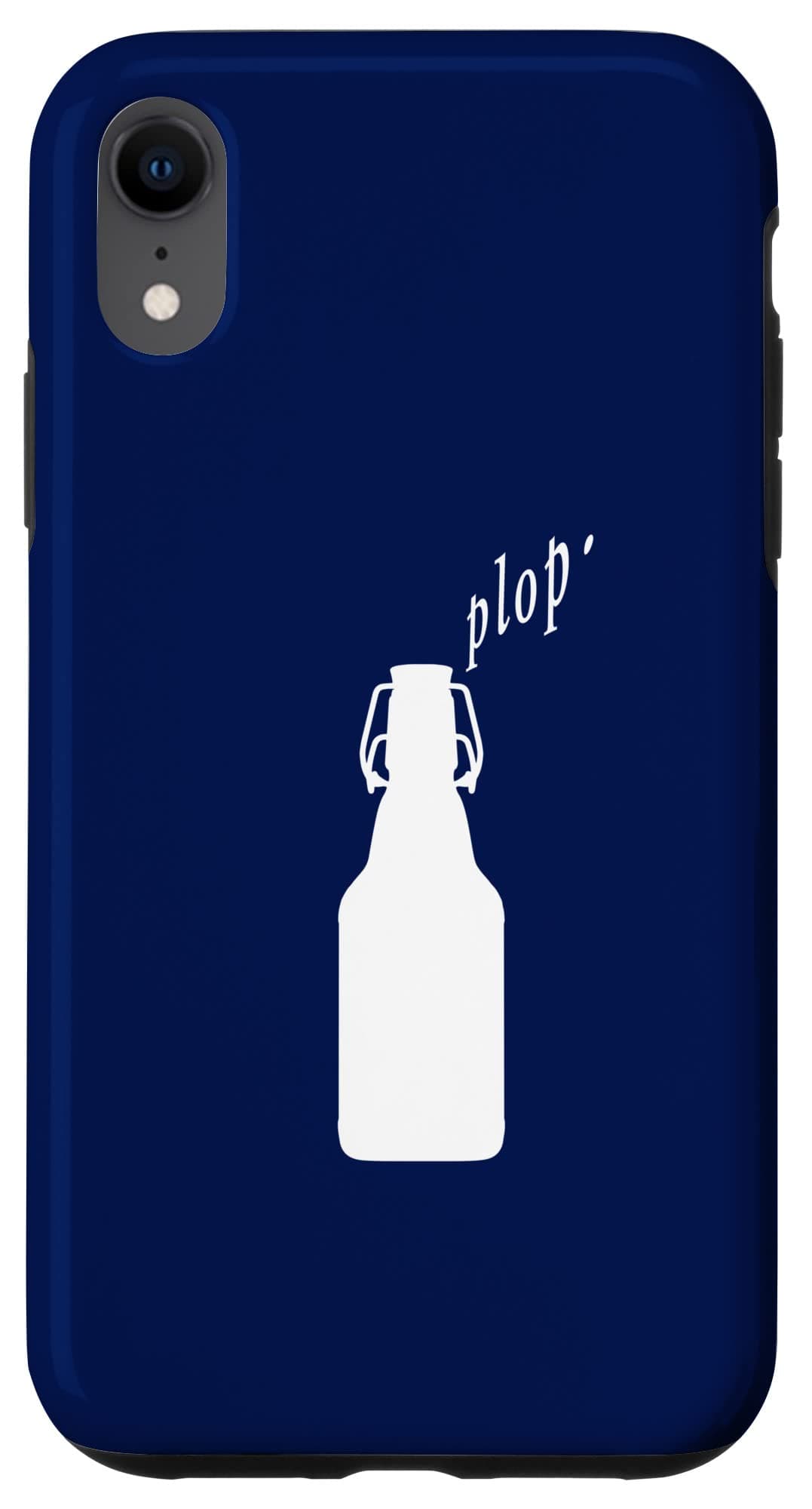 iPhone XR Flensburger Bottle with Plop Case