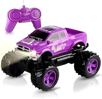 MIXEL Princess Style Car Toy, Girls Remote Control Cars, Suitable For Both Indoor And Outdoor Fun, Best Gift For Girl, Durable And Safe, Vibrant and Stylish (Purple)