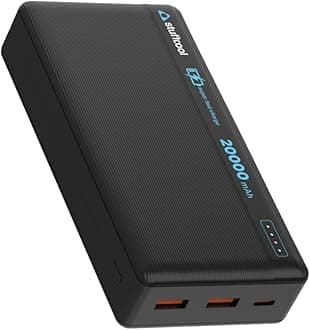 Stuffcool Major Max 20000mAh 35W PD PPS Type C Made in India Powerbank, Charges MacBook Air M1/M2 0-90%, Supports Galaxy Super Fast Charging, Charges iPhones/Pixels 50% in 30 mins