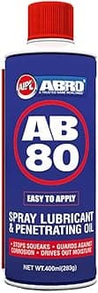 ABRO AB-80-400 Spray Lubricant & Penetrating Oil Corrosion Inhibitor Loose Rusted Nuts & Fasteners (400 ml)