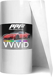 VViViD High Gloss Paint Protection Film (PPF) 6" x 120" Matte Self-Healing Wrap Guard