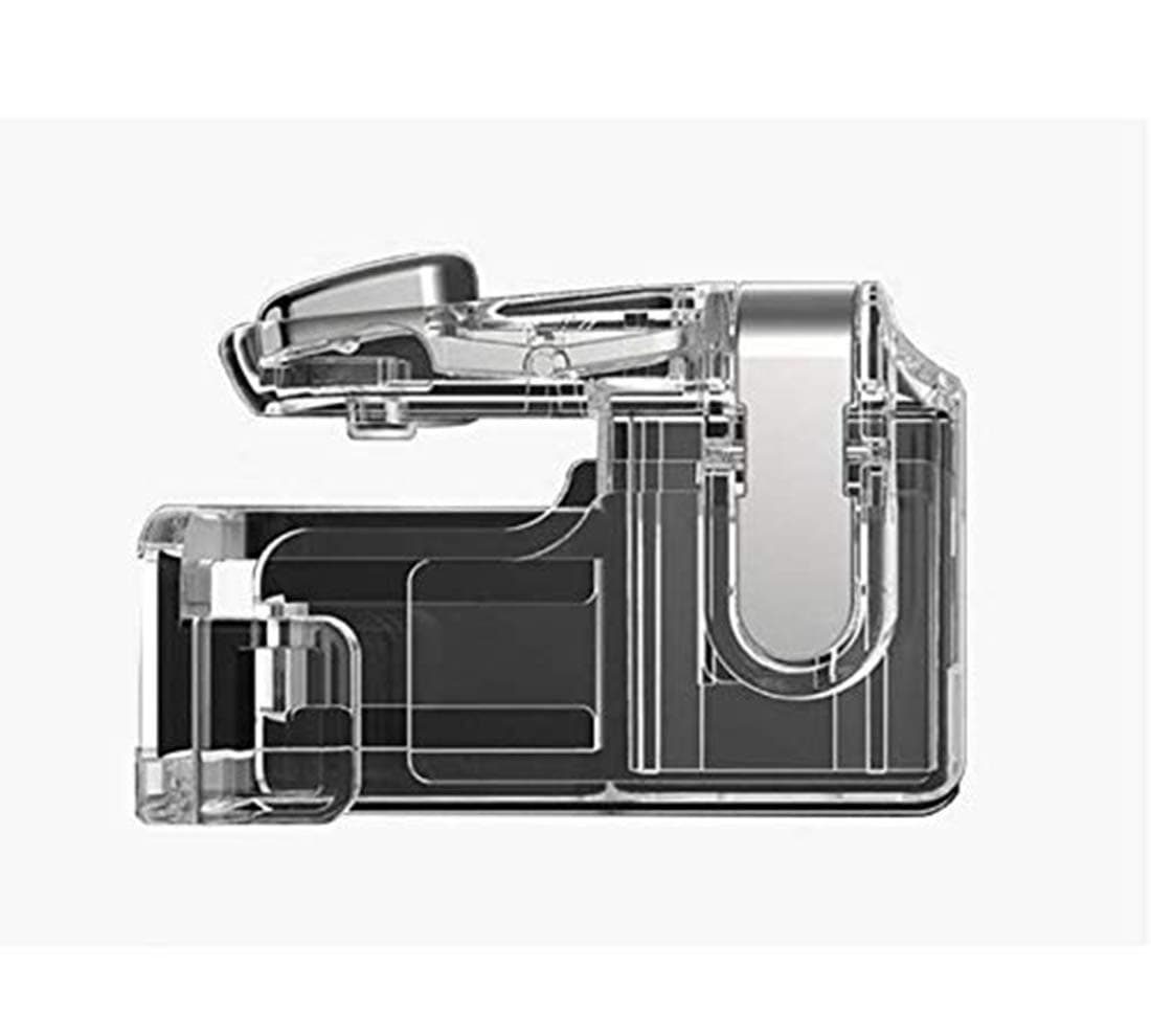 Mobile Game Controller Gaming Trigger Button Compatible with Android Phone iPhone White