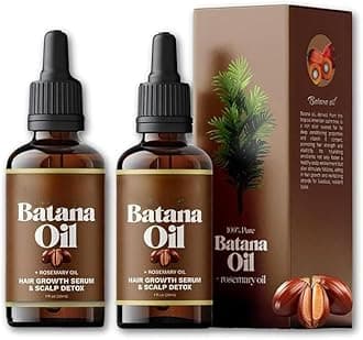Batana Oil for Hair Growth, 100% Organic, Rosemary Scented, Natural Color, Women's Unisex, 30ml