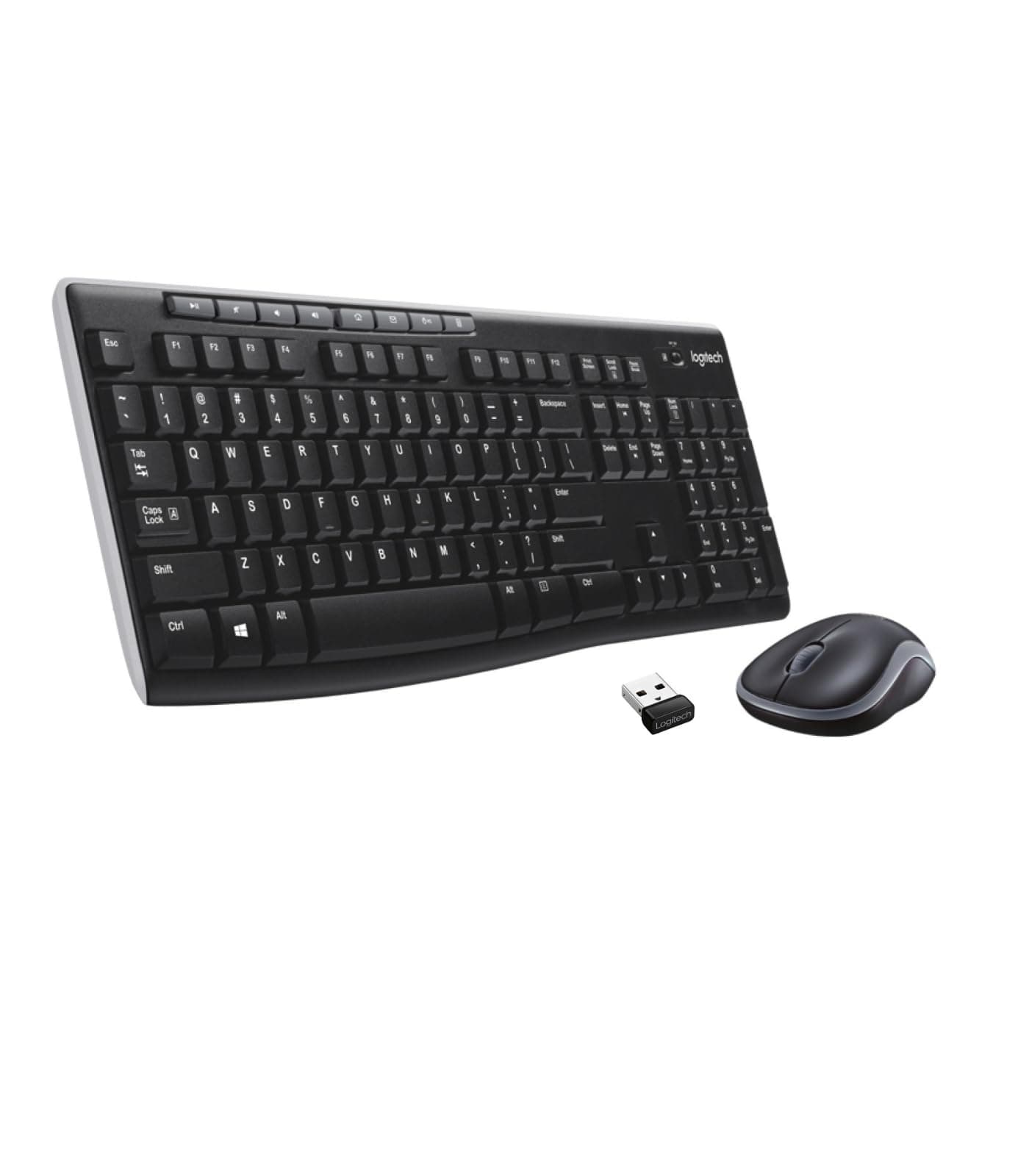 KEYBOARD+MOUSE MK270 WIRELESS BLACK