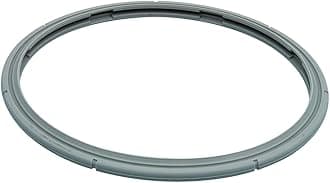 Pressure cooker sealing ring - original replacement seal - 038-687-00-205/0 - plastic, grey, diameter 26 cm