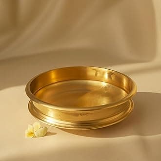 Bronze Payasam Urli, Otturuli, Cooking Varpu, Cooking Brass Urli, Festival, Decorative, Cooking Kerala Style (33 cm)