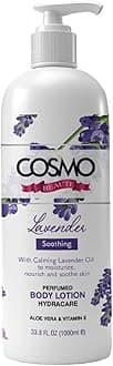 CD COSMO DESIGNS Beaute Lavender Luxurious Perfumed Body Lotion 1000ML, With Calming Lavender Oils to Moisturize, Nourish & Soothe Skin, Glowing, Hydration, Aloe Vera, Vitamin E, Skin Care Lotions