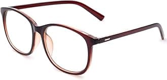 Jcerki Oversize Frame Nearsighted Glasses-0.75 Strength Short Sighted Men and women lightweight Myopia Spectacles