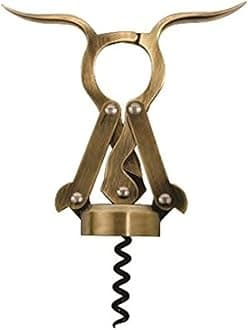 Franmara 2077-BX Antique Finish Late 19th Century Style Empire Double-Lever Corkscrew