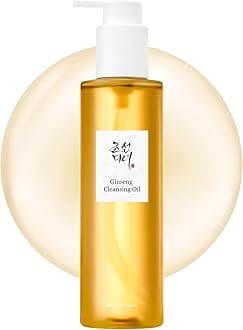 Beauty of Joseon Ginseng Cleansing Oil Waterproof Makeup Remover For Sensitive, Acne Prone Facial Skin. Korean Skin Care For Men And Women, 210ml, 7.1 Fl.Oz