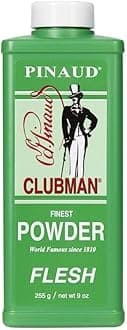 ClubmanPinaud Finest Powder Neutral, Classic Deodorizing Powder for Men, Protection Against Sweat and Body Odor, 9 oz