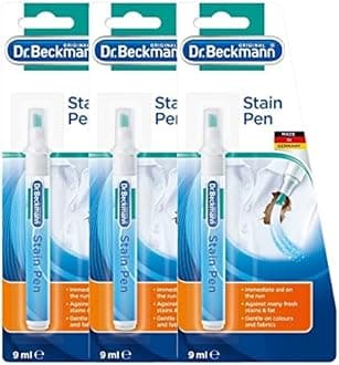 Dr Beckmann Stain Remover Pen,9Ml|Effective Pocket-Size Stain Remover|Quick,Handy And Easy To Use|Pack Of 3