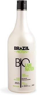 Brazil Protein Bio Lamination Shine (1000ml) - Coconut Scent - Liquid - Hygienic Packaging - All Hair Types