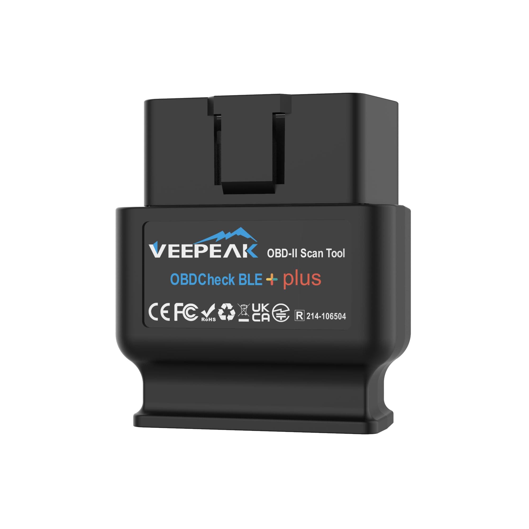 Veepeak OBDCheck BLE+ Bluetooth OBD II Scanner for iOS & Android, Car Check Engine Code Reader Wireless OBD Diagnostic Scan Tool