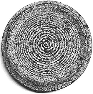 Turmeric Paste Haldi Grinding Chandan Mortar Stone|Turmeric Sandalwood Rubbing Stone (12CM X 12CM X 2CM)