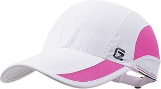 iBasingo Baseball Cap Soft Brim Lightweight Waterproof Breathable Sport Running Cap Men and Woman Quick-Dry UV-protection Sun Hats Outdoor Activities BVH01 (White)