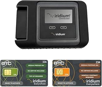 Iridium GO! Satellite Wi-Fi Hotspot | Global Coverage | Voice & Data | Rugged Design | Portable | Seamless Connectivity