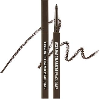 CLIO Extreme Gelpresso Pencil Eyeliner | Smudge-Proof, Waterproof, Long-Lasting, Long-Wear, 6 Cool and Warm Tone Shades, Ultra-Smooth, Creamy Formula (001 Black Brown (NEW))
