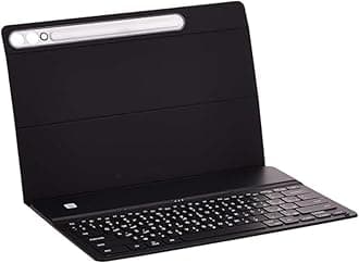 Samsung Galaxy Tab S9+ Book Cover Keyboard Slim, Black
