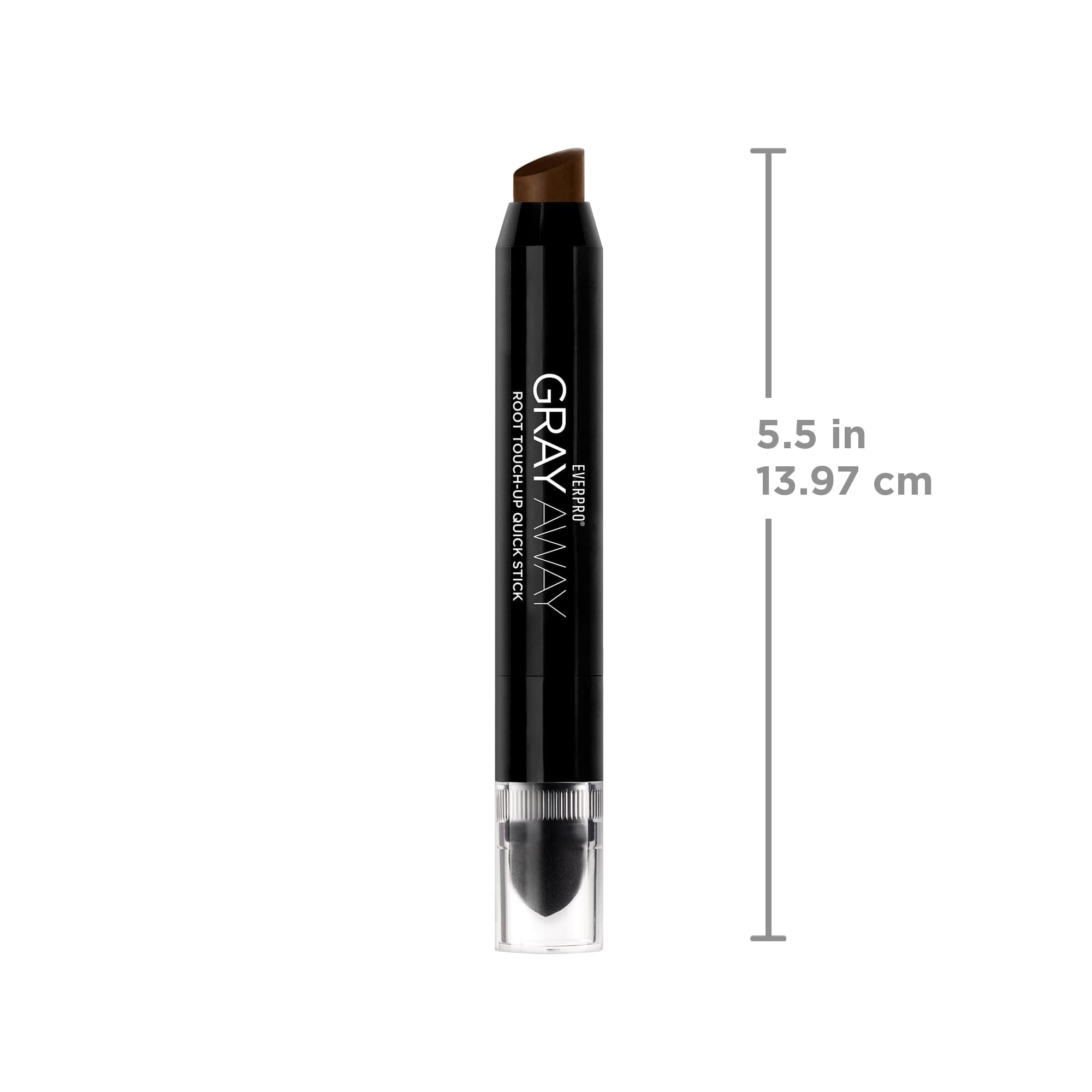 EVERPRO Grey Away Root Touch Up Quick Stick, Light Brown, 0.1 Ounce