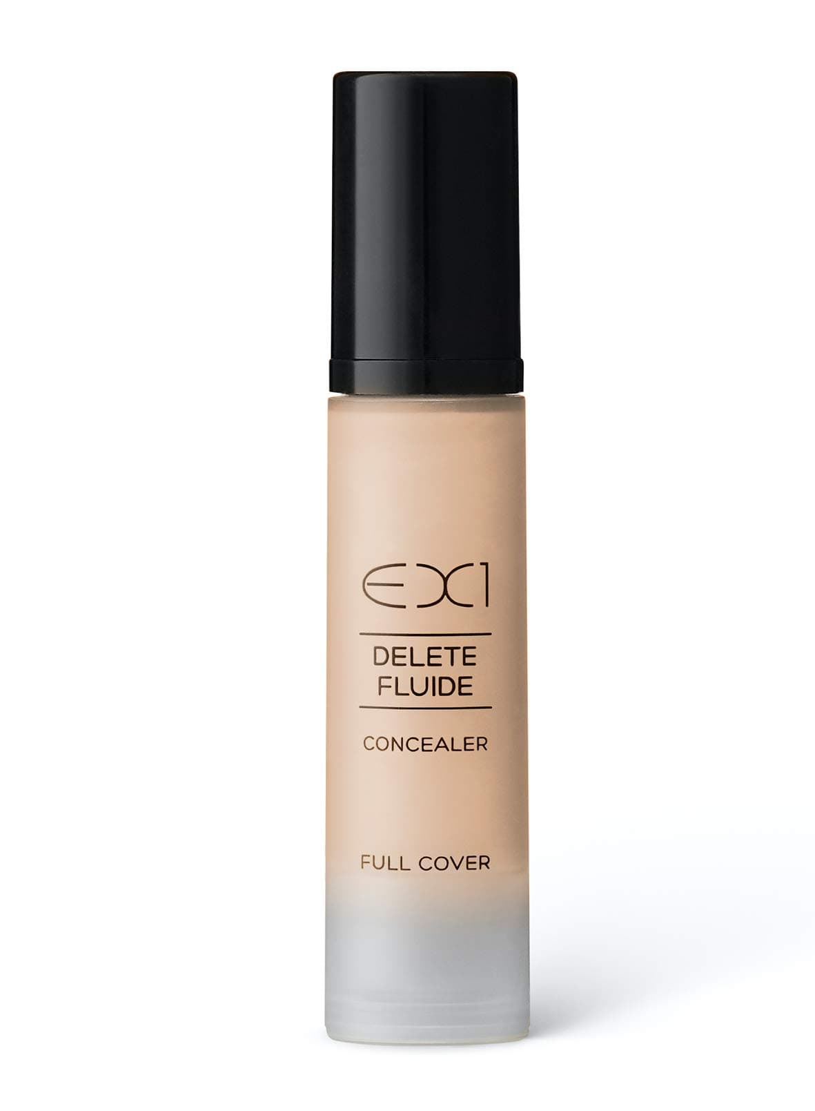 EX1Cosmetics Delete Fluide Full Coverage Liquid Concealer Makeup Shade 2.0- Vegan, Oil free with Ultra-Blendable Formula for Seamless Finish