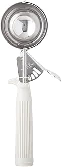 Winco Ice Cream Disher with Ivory Handle, Size 10