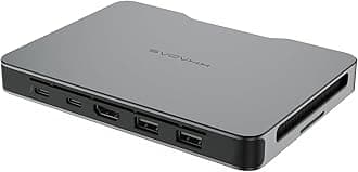 Khadas Mind 2 Mini PC - Intel Core Ultra 7 155H (16 Cores, 22 Threads, up to 4.8GHz) - 64GB LPDDR5X+2TB SSD Portable Desktop PC with HD Graphics and AI Creation | BT 5.3 | 4K/8K UHD | Windows 11 Home