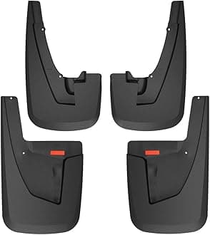 Husky Liners — Front & Rear Mud Guards | Fits 2021-2024 Ford F-150 (Excludes Raptor Models), Front and Rear - Black, 4 Pc. | 58526 - Black, 4 Pc | 58526