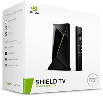 NVIDIA Shield TV Pro | 4K HDR Streaming Media Player, High Performance, Dolby Vision, 3GB RAM, 2X USB, Compatible with Alexa