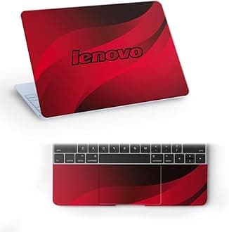 Lenovo D25 Full Vinyl Laptop Skin/Sticker/Cover for 14 Inches Laptops Laminated-Removable-HD Quality Compatible for Lenovo (13.8x9.6 Inches)