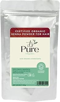 Certified Organic Pure Henna Powder 100g